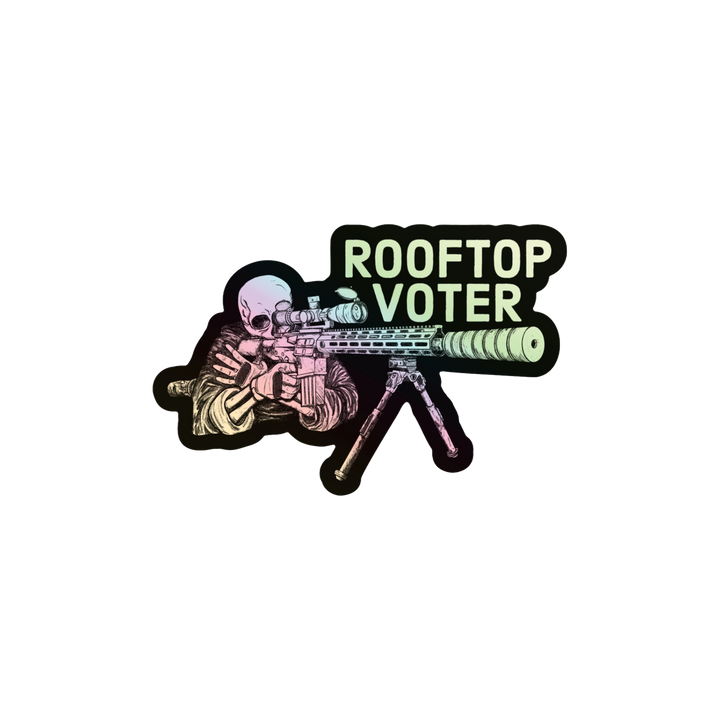 Rooftop Voter 24 Decals