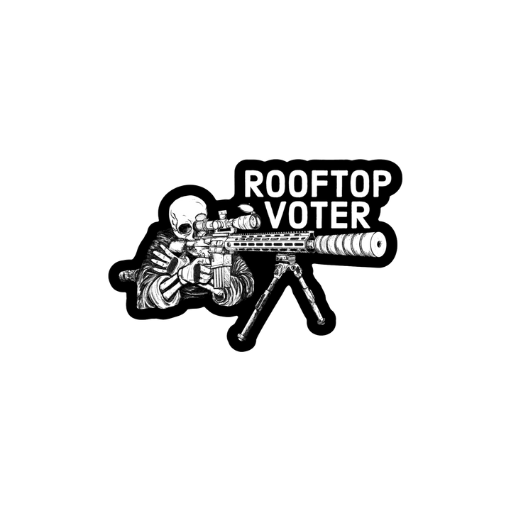 Rooftop Voter 24 Decals