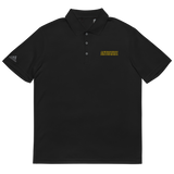 Hollow (gold) adidas performance polo