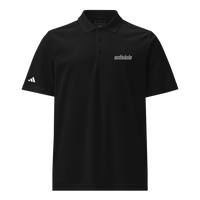 Skeletonized adidas sport polo