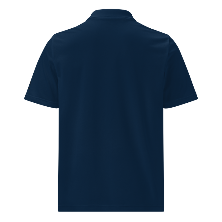 Skeletonized adidas sport polo