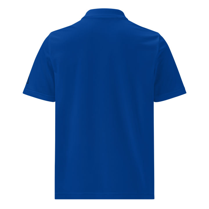Skeletonized adidas sport polo