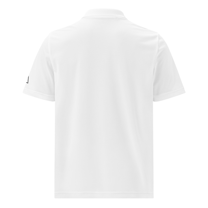 Skeletonized adidas sport polo