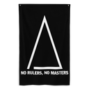 Δ No Rulers, No Masters Flag