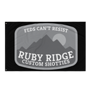 Ruby Ridge (subdued) Flag