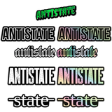 ANTISTATE Decals