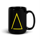 Cornerstone black/gold mug