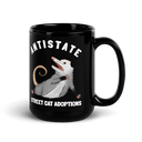 Street Cat Adoptions [alt] black mug