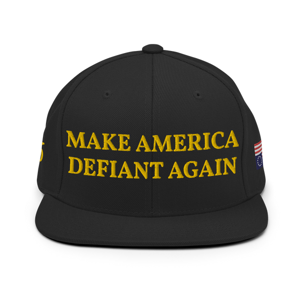 Make America Defiant Again 24 snapback hat