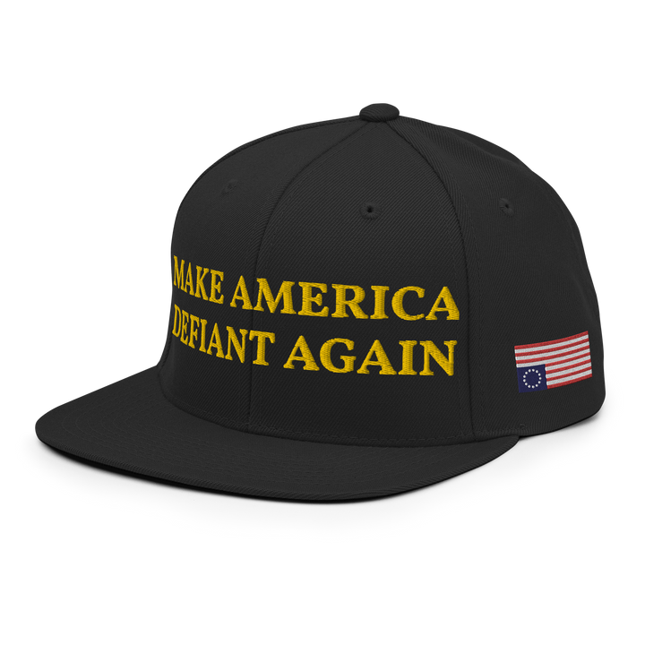 Make America Defiant Again 24 snapback hat