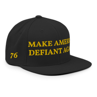 Make America Defiant Again 24 snapback hat