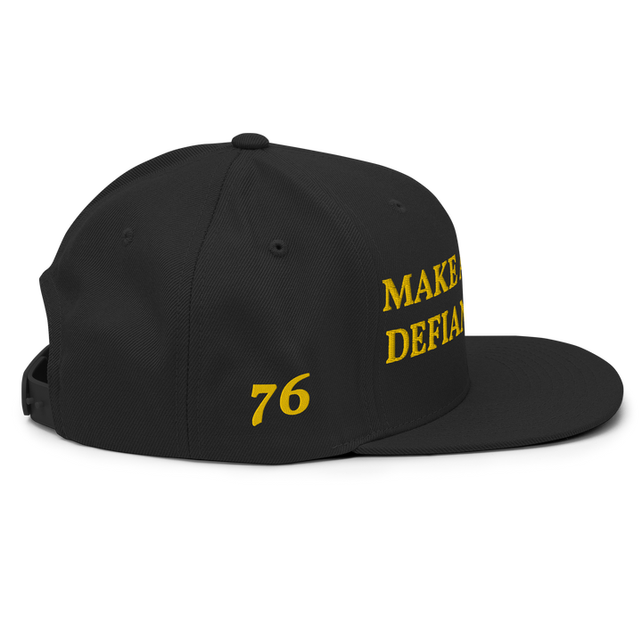 Make America Defiant Again 24 snapback hat