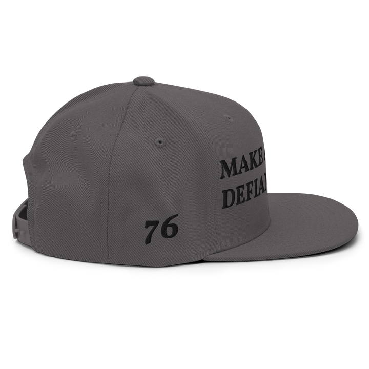 Make America Defiant Again 24 snapback hat