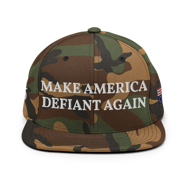 Make America Defiant Again 24 snapback hat