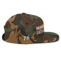 Make America Defiant Again 24 snapback hat