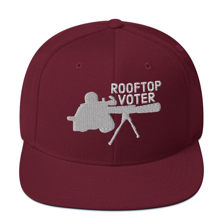 Rooftop Voter 24 Snapback Hat