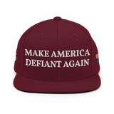 Make America Defiant Again 24 snapback hat