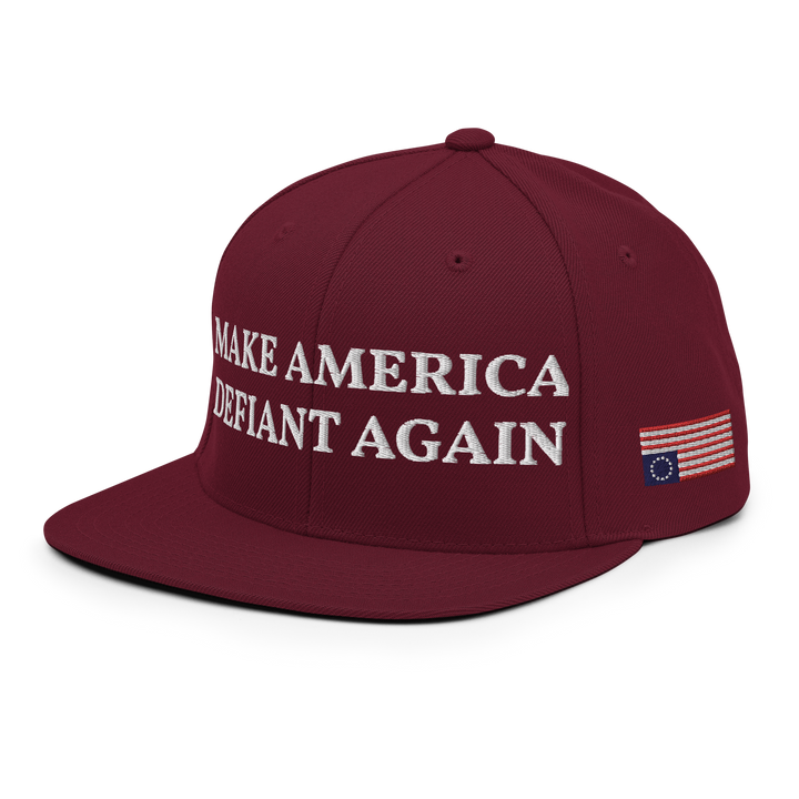 Make America Defiant Again 24 snapback hat