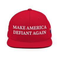 Make America Defiant Again 24 snapback hat