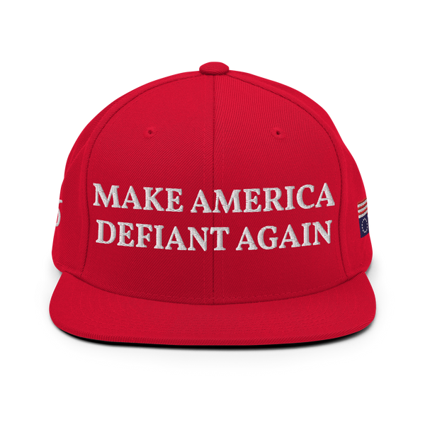 Make America Defiant Again 24 snapback hat