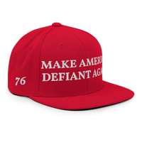 Make America Defiant Again 24 snapback hat