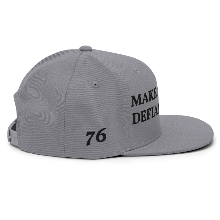 Make America Defiant Again 24 snapback hat