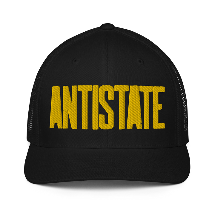 Stone flex-fit trucker