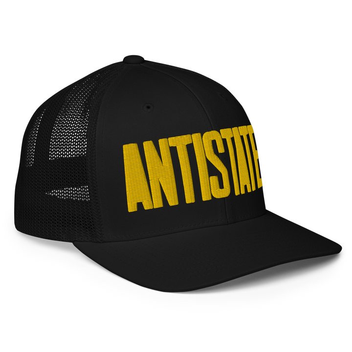 Stone flex-fit trucker