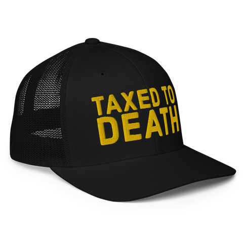 Taxed to Death flex-fit trucker