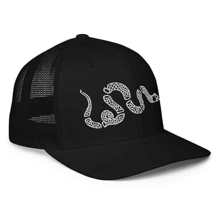 Snake flex-fit trucker