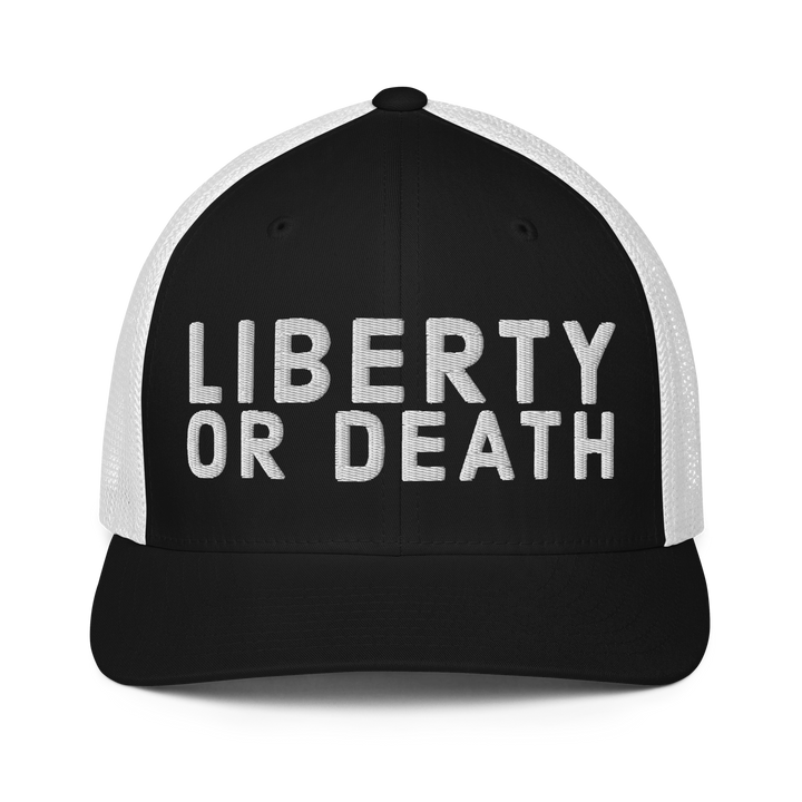 Liberty or Death flex-fit trucker