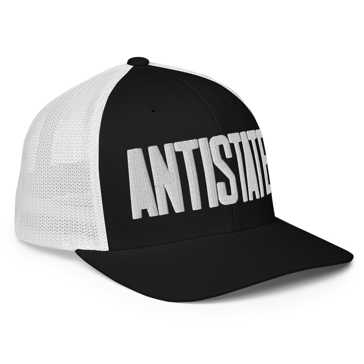 Stone flex-fit trucker