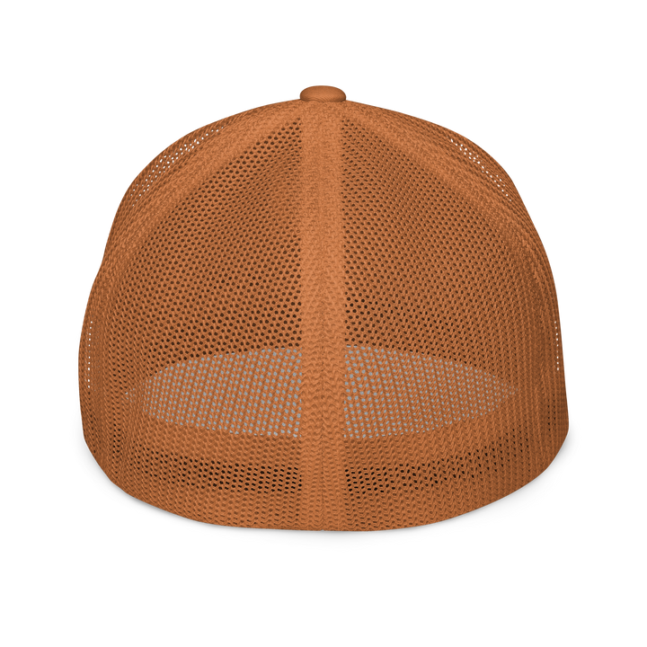 Stone flex-fit trucker