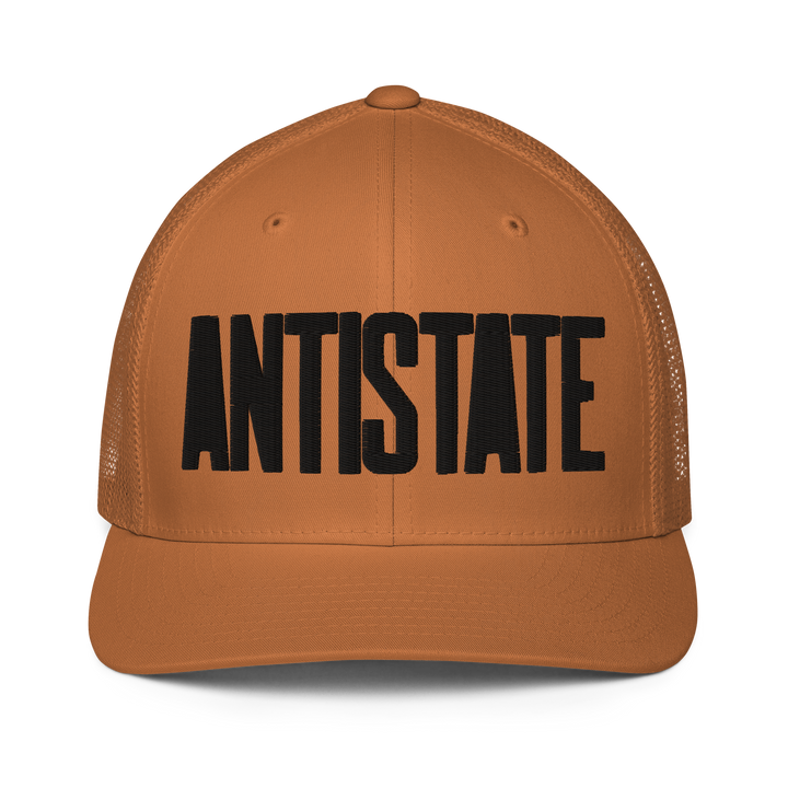 Stone flex-fit trucker