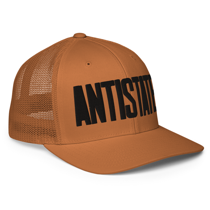 Stone flex-fit trucker