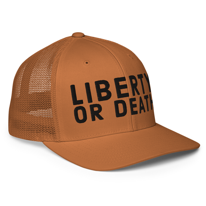 Liberty or Death flex-fit trucker