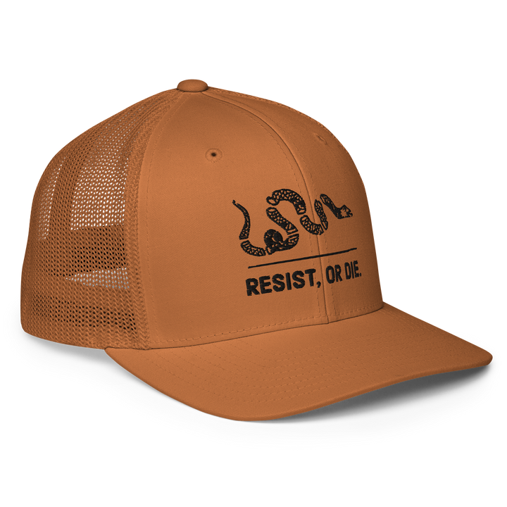Resist, or Die flex-fit trucker