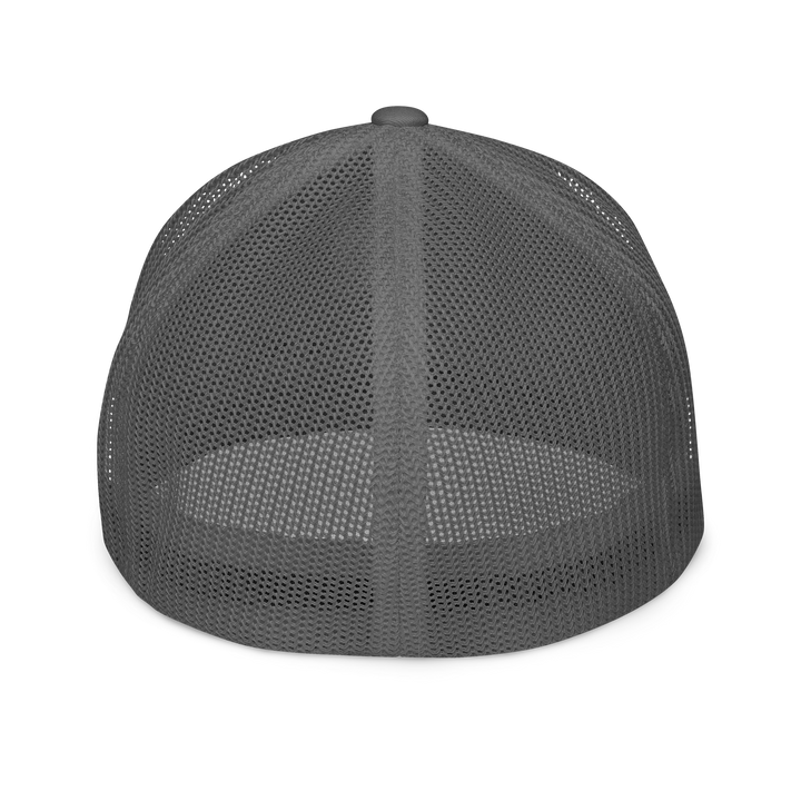 Stone flex-fit trucker