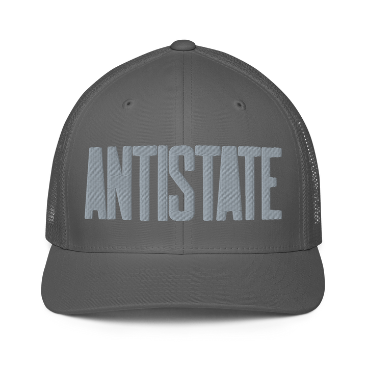 Stone flex-fit trucker