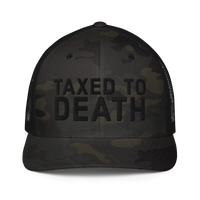 Taxed to Death flex-fit trucker