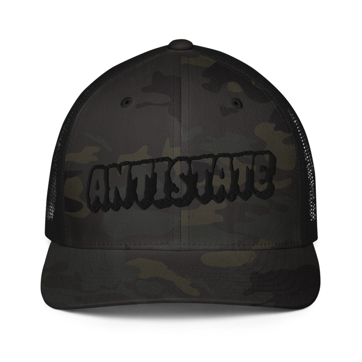 Creepy flex-fit trucker