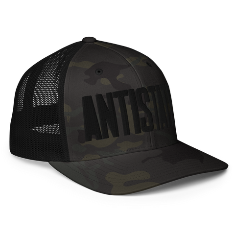 Stone flex-fit trucker