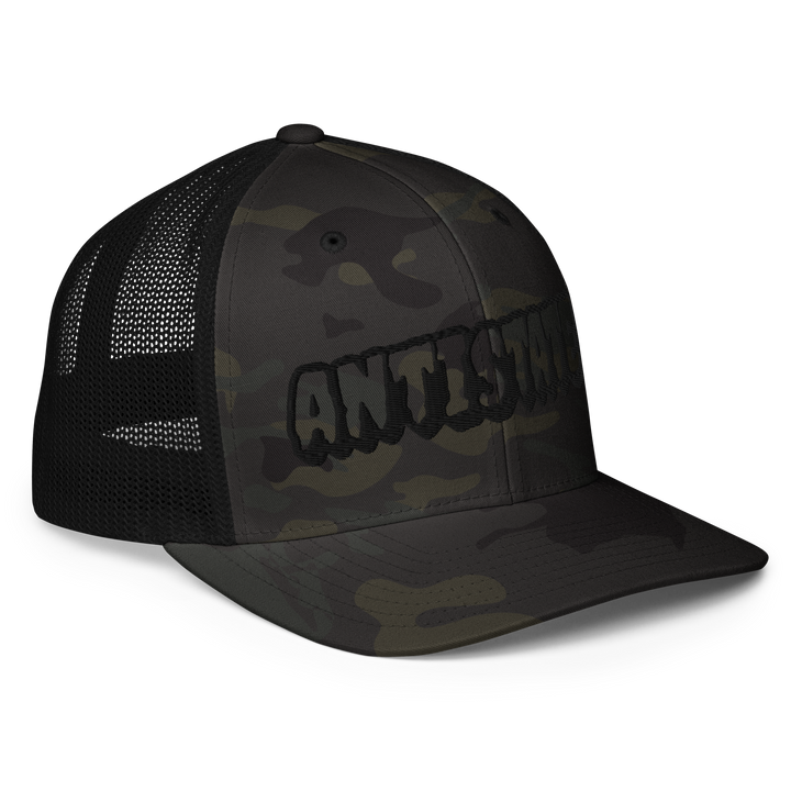 Creepy flex-fit trucker