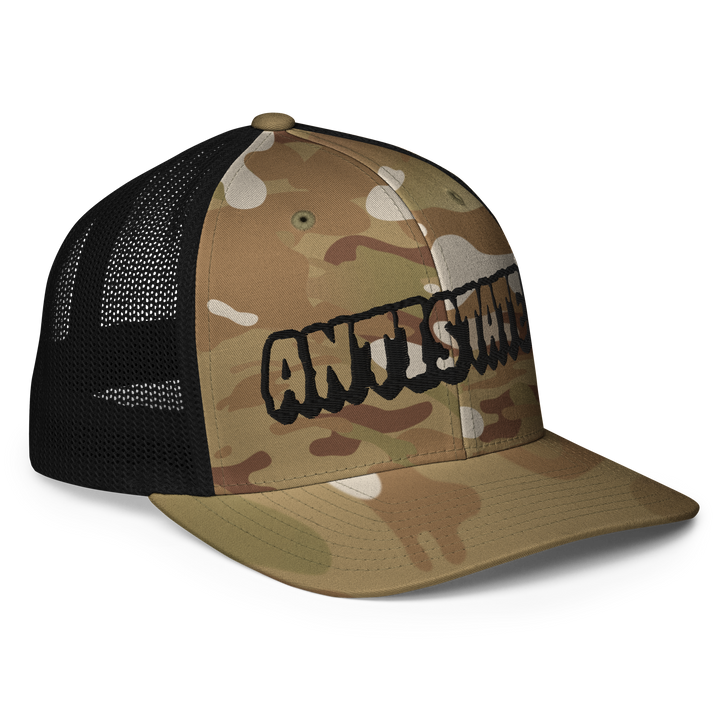Creepy flex-fit trucker