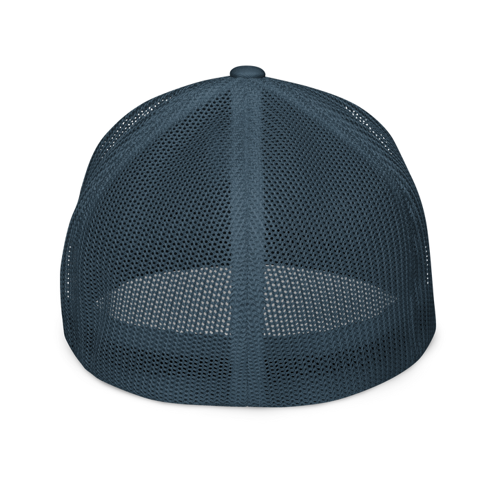 Stone flex-fit trucker