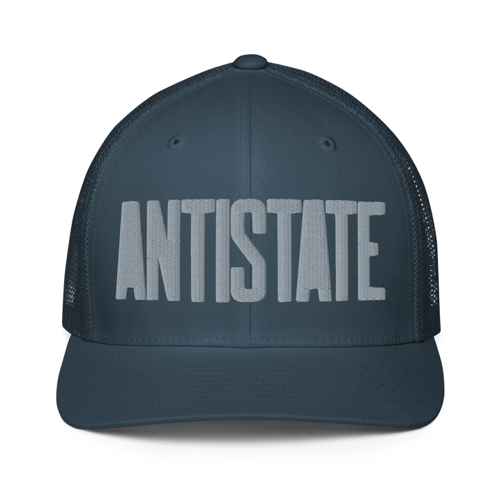Stone flex-fit trucker