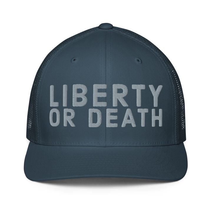 Liberty or Death flex-fit trucker
