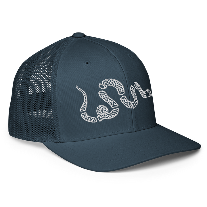Snake flex-fit trucker