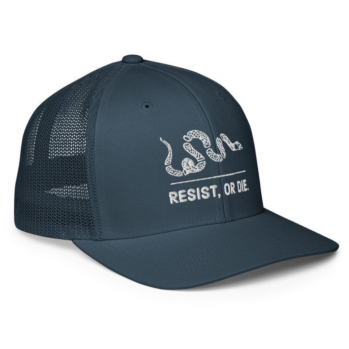 Resist, or Die flex-fit trucker