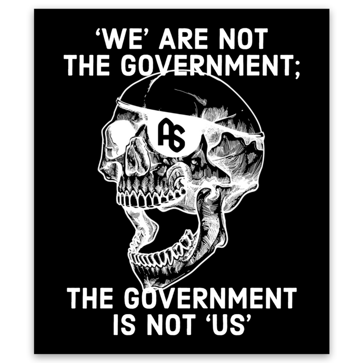 Gov't is Not Us Decals